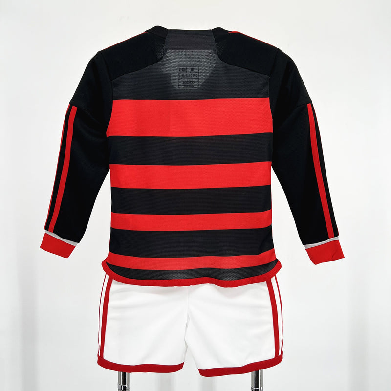 FLAMENGO I 24/25 CONJUNTO INFANTIL (MANGA LARGA)